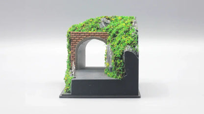 Mountain Scene Mini Diorama for 1:64 Diecast Cars