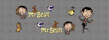 Mr. Bean Cartoon Toy Vehicle Decals