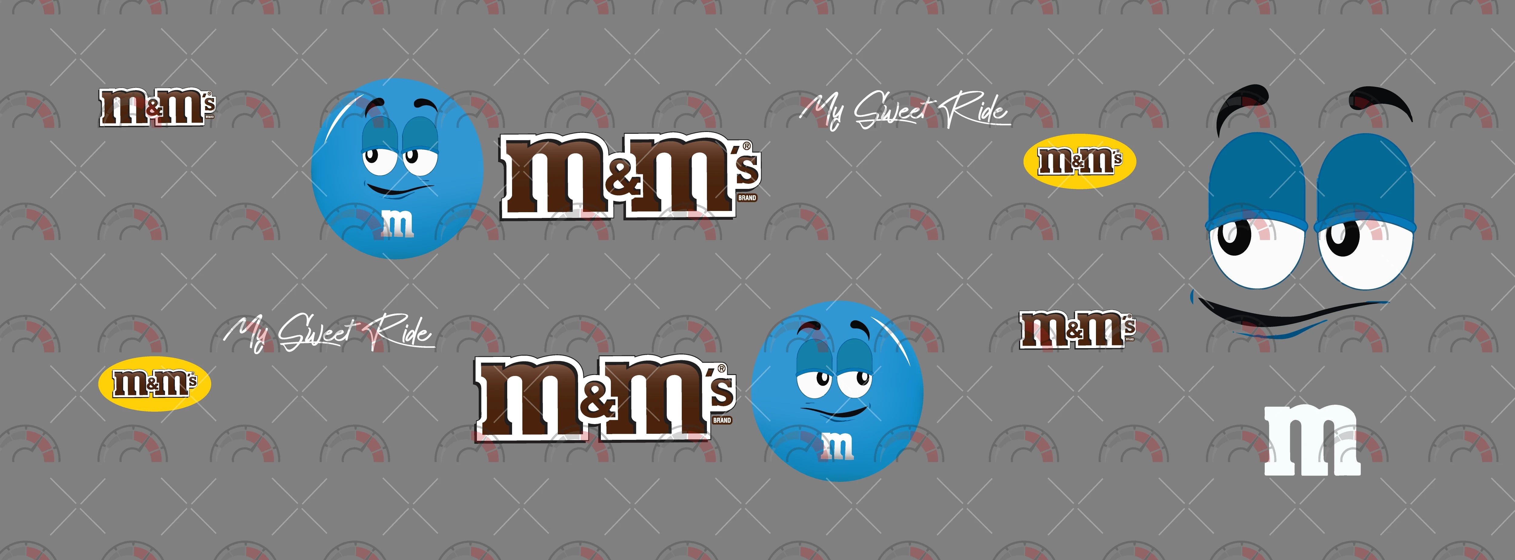 Mr. Blue Play Vehicle Decals