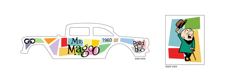 Mr. Magoo 01 Toy Car Sticker