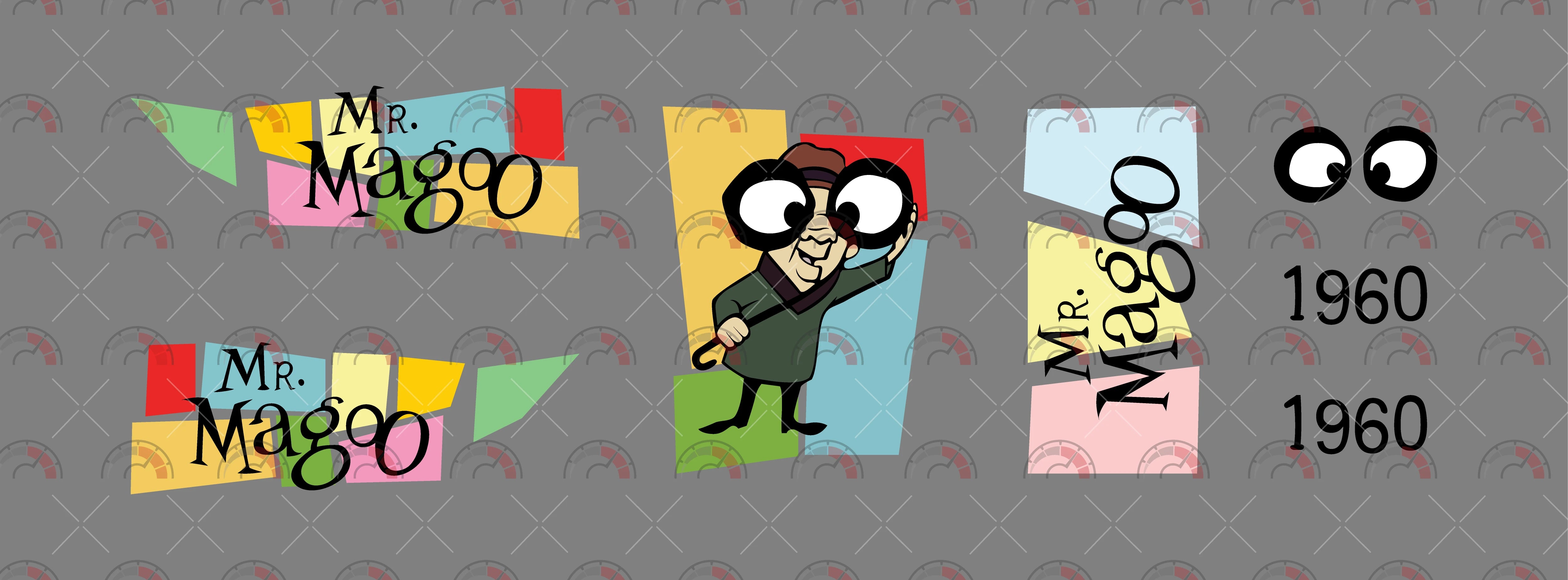 Mr. Magoo 02 Toy Car Sticker