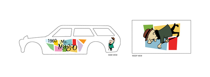 Mr. Magoo 05 toy car decals