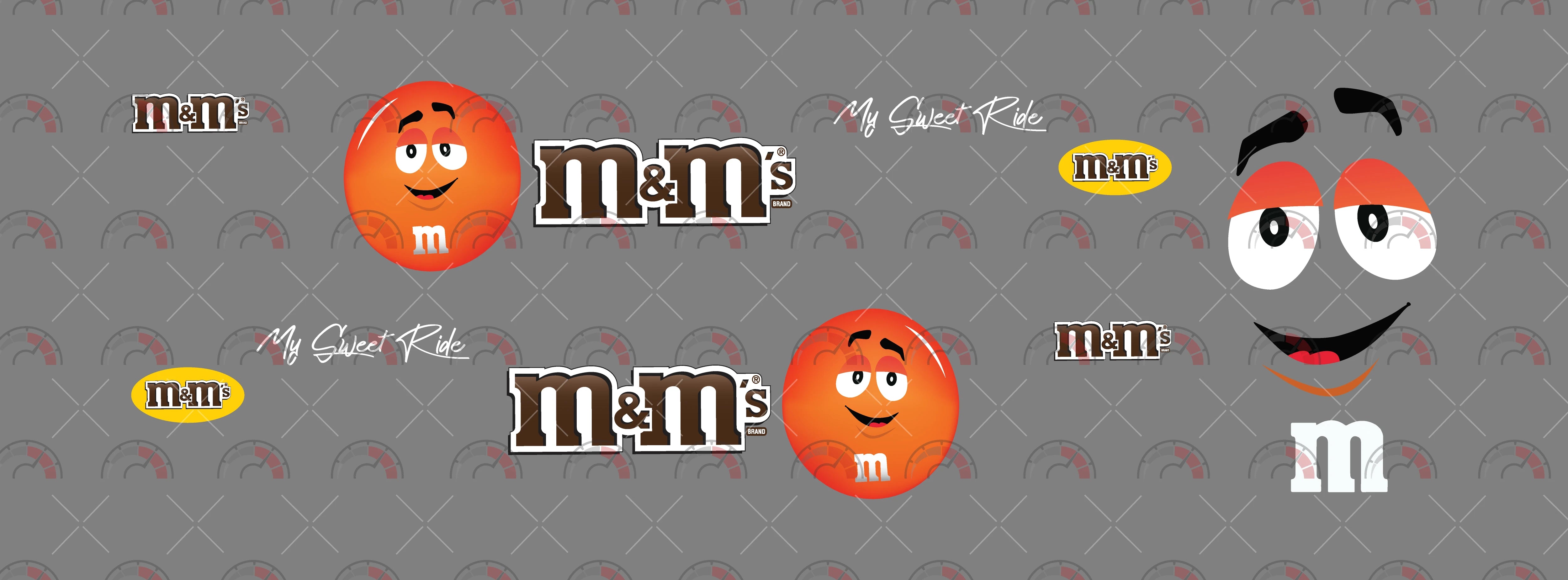 Mr. Orange Play Vehicle Decals