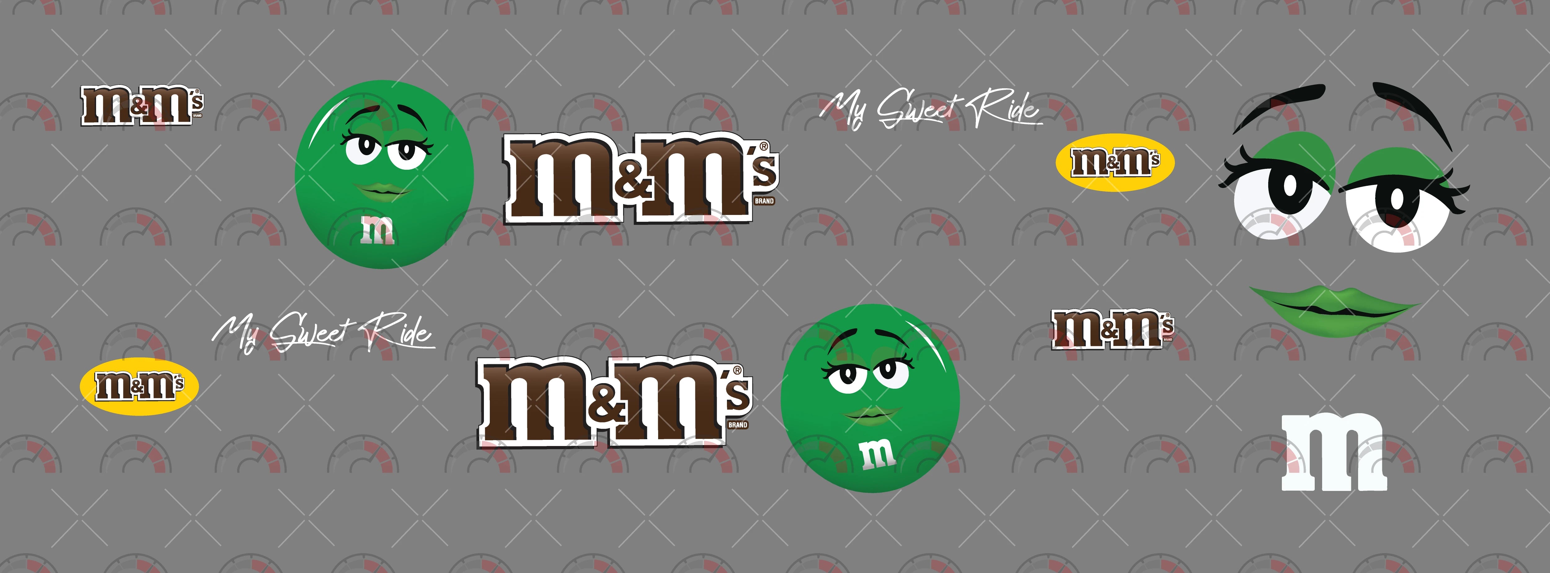 Ms. Green Custom Car Decals