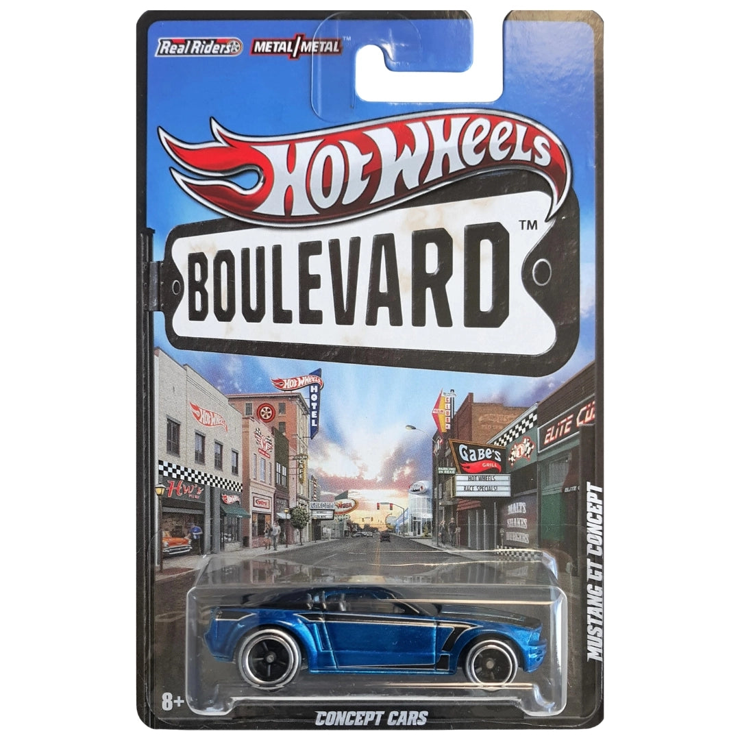 Hot Wheels 1:64 Mustang GT Concept Dark Blue