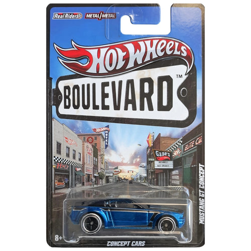 Hot Wheels 1:64 Mustang GT Concept Dark Blue