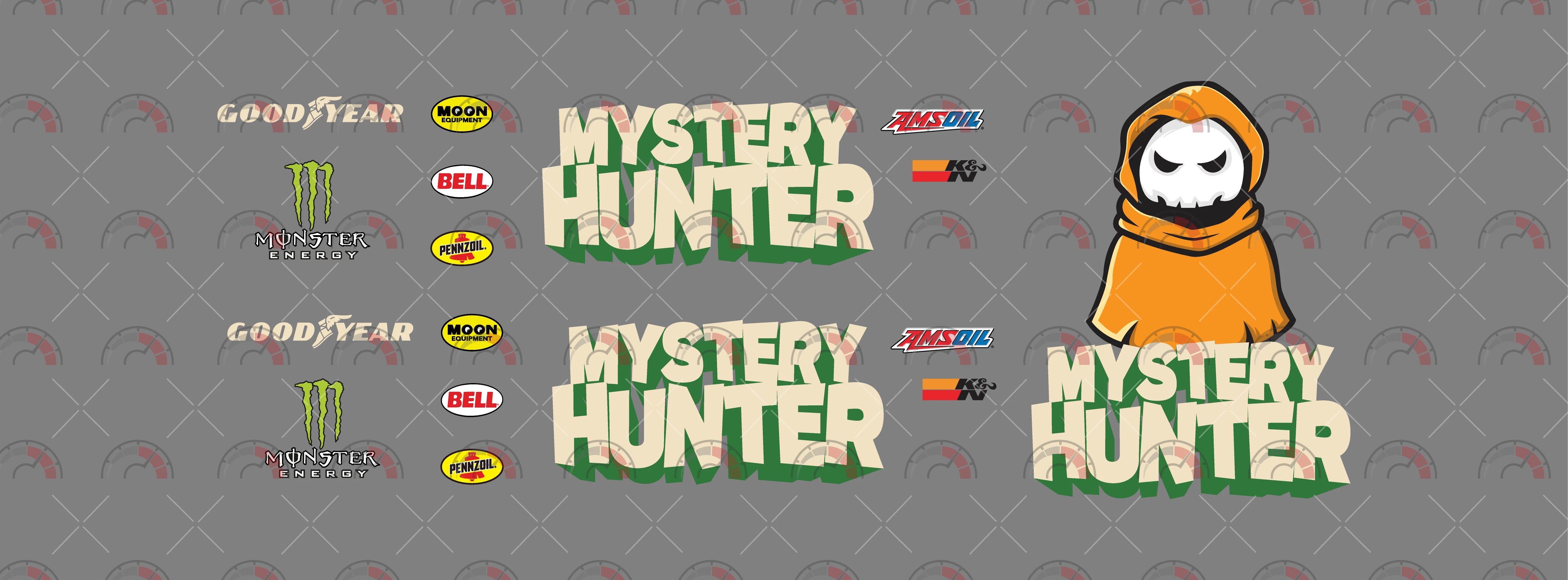Mystery Hunter Play Vehicle Decals