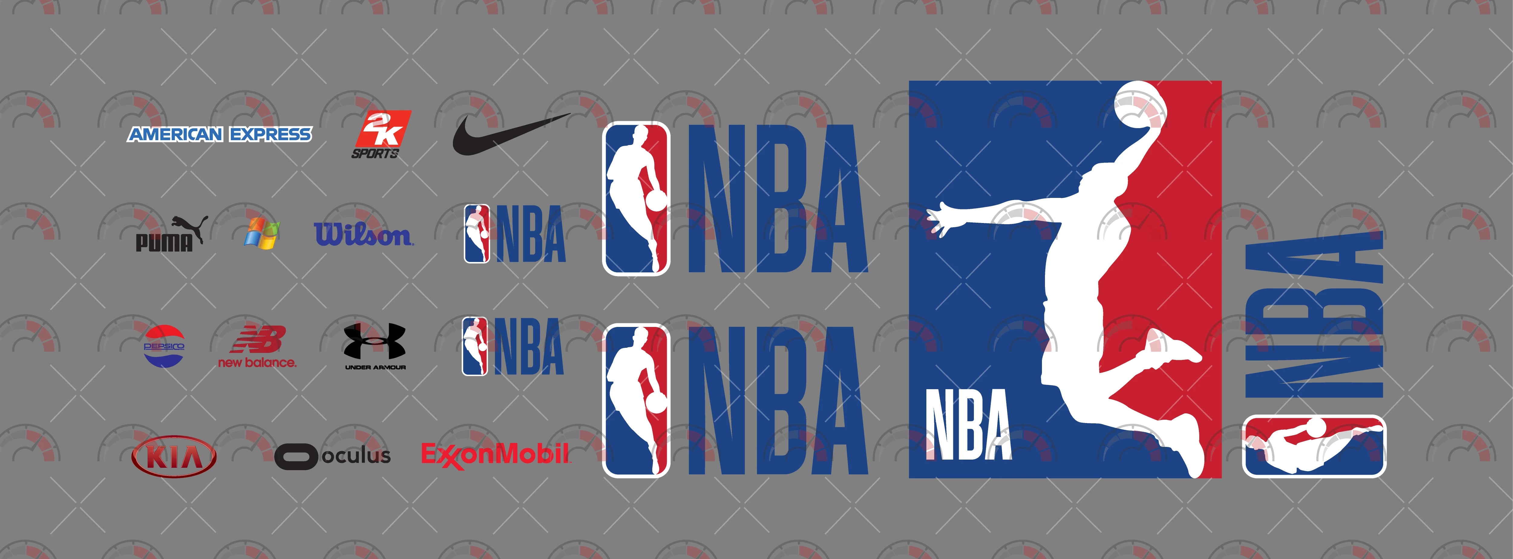 NBA Toy Vehicle Decals