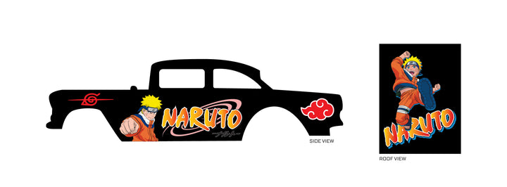 Naruto Toy Car Sticker Design