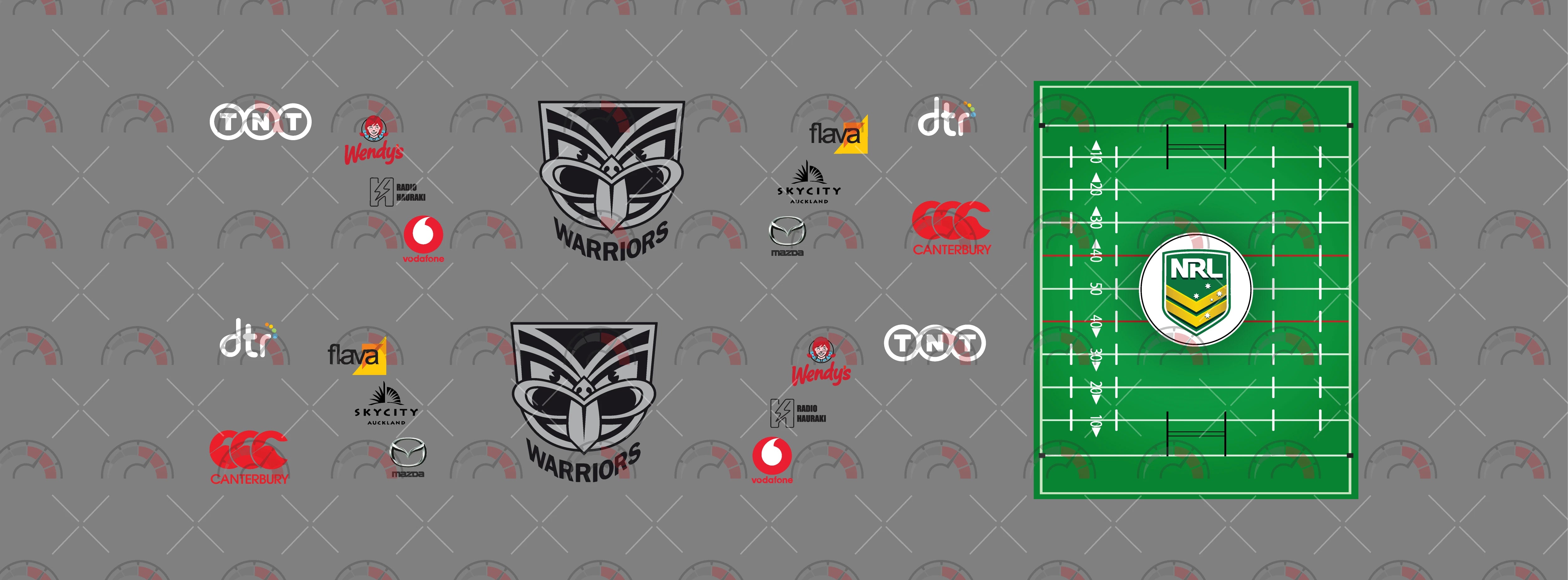New Zealand Warriors Toy Vehicle Decals
