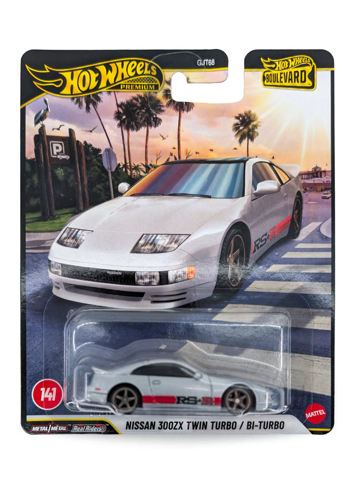 Hot Wheels Nissan 300ZX Twin Turbo 1:64 - Metalflake Silver