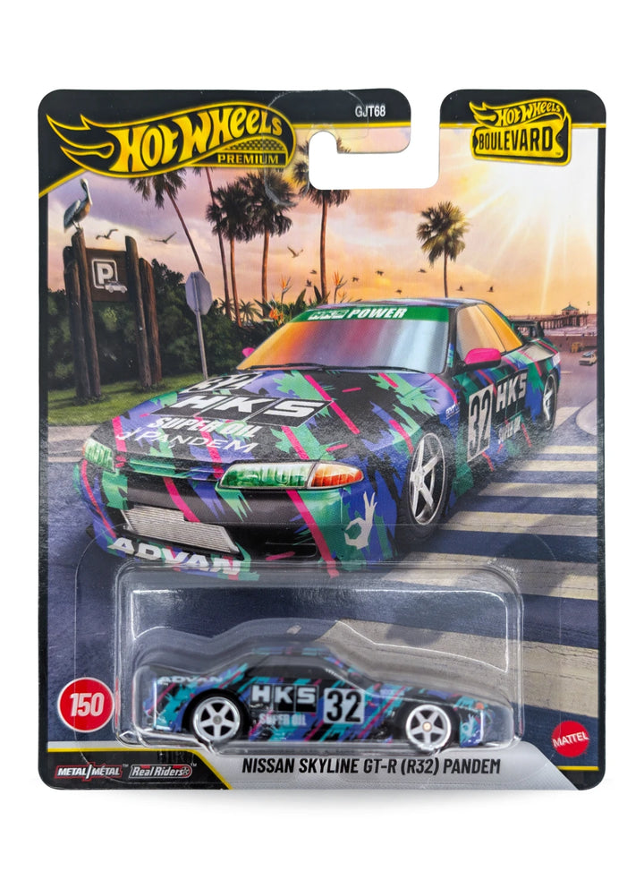 Hot Wheels Nissan Skyline GT-R (R32) Pandem 1:64 - Black