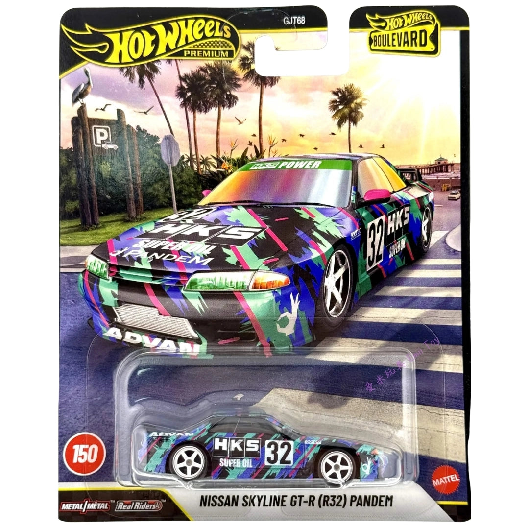 Hot Wheels 1:64 Nissan Skyline GT-R (R32) Pandem Black