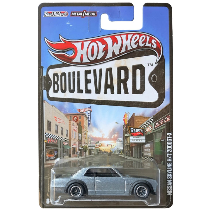 Hot Wheels 1:64 Nissan Skyline H/T 2000GT-X Metalflake Grey