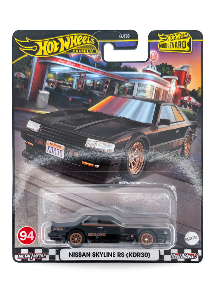 Hot Wheels Nissan Skyline RS (KDR30) 1:64 – Black