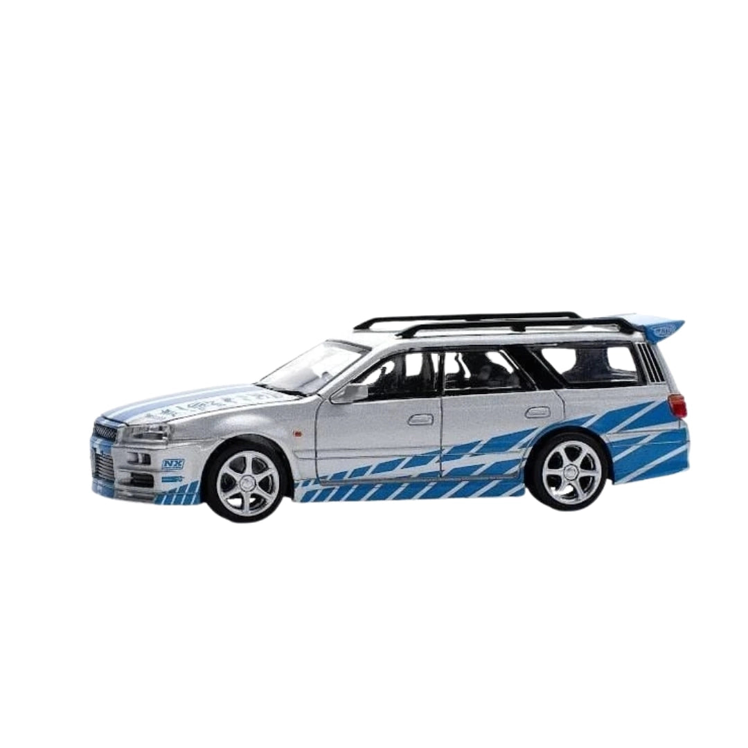 Nissan Stagea Blue/Silver