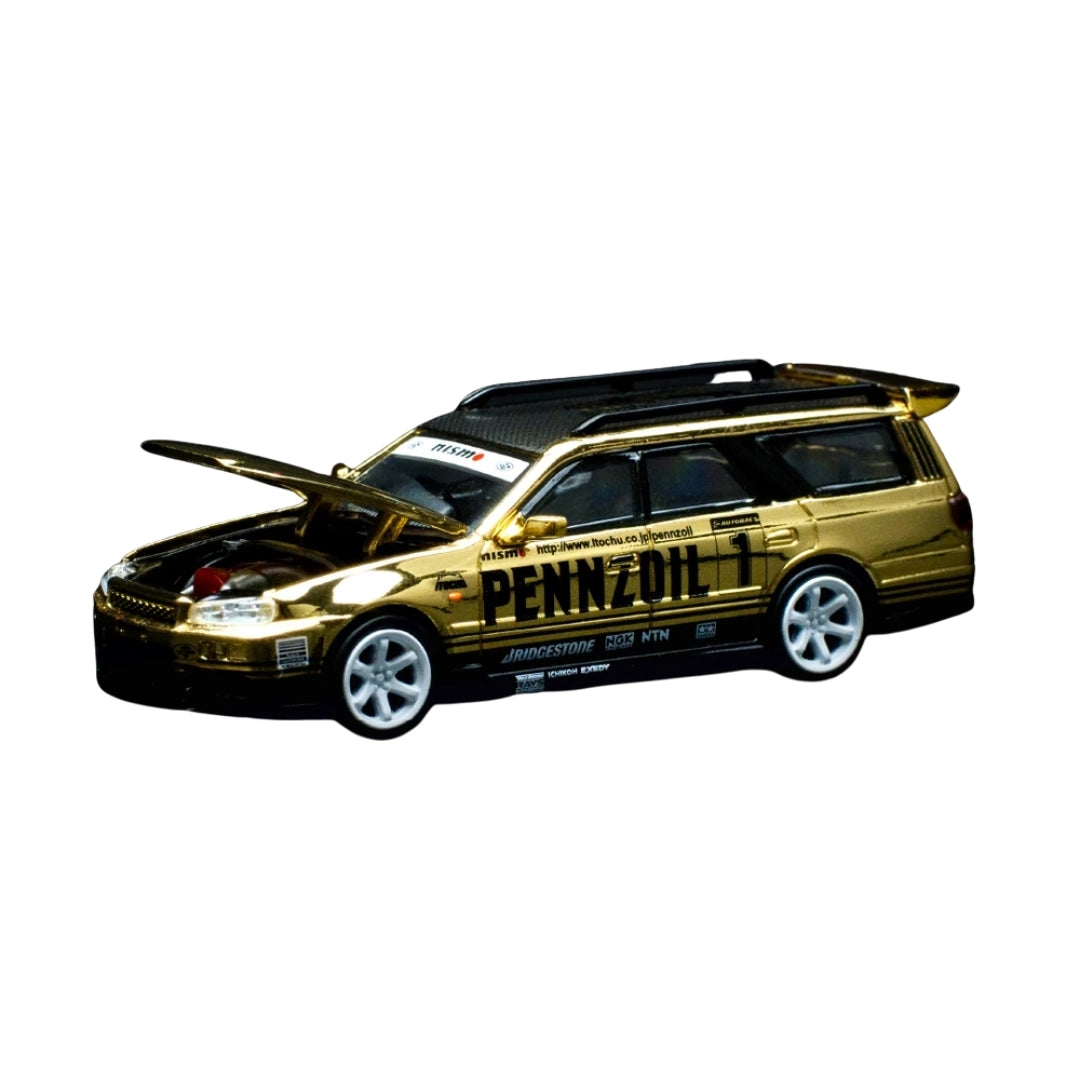 Nissan Stagea Gold Chrome