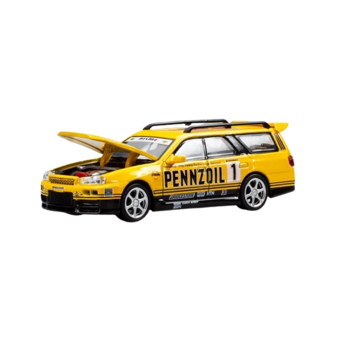 Nissan Stagea Pennzoil - Yellow