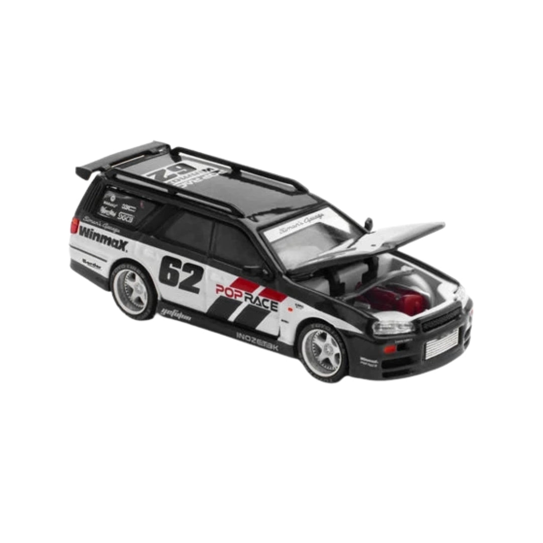 Nissan Stagea Simon's Garage #62 Black