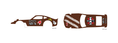 Northside Drifta design toy car decal templates