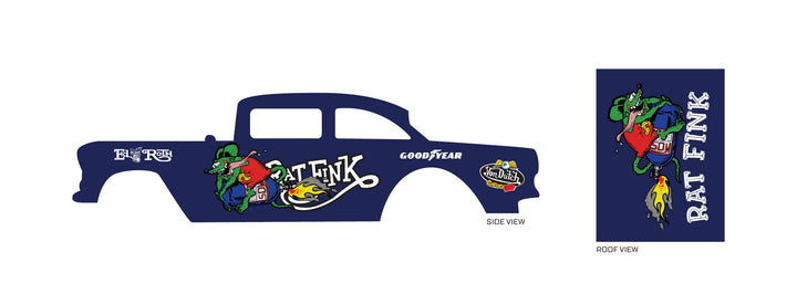 Nos Fink Design Toy Car Sticker