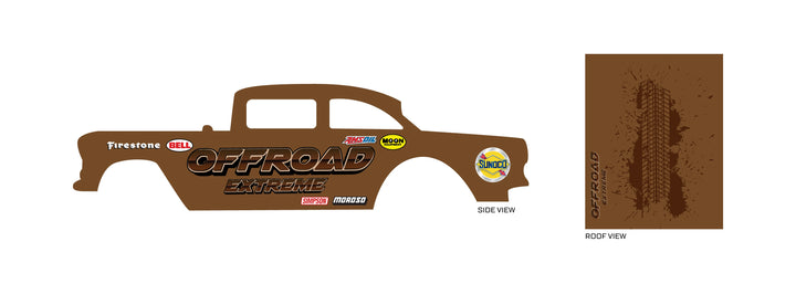 Offroad Extreme Toy car decal