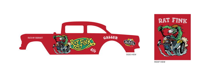 One Eye Racer Fink Toy car Decals