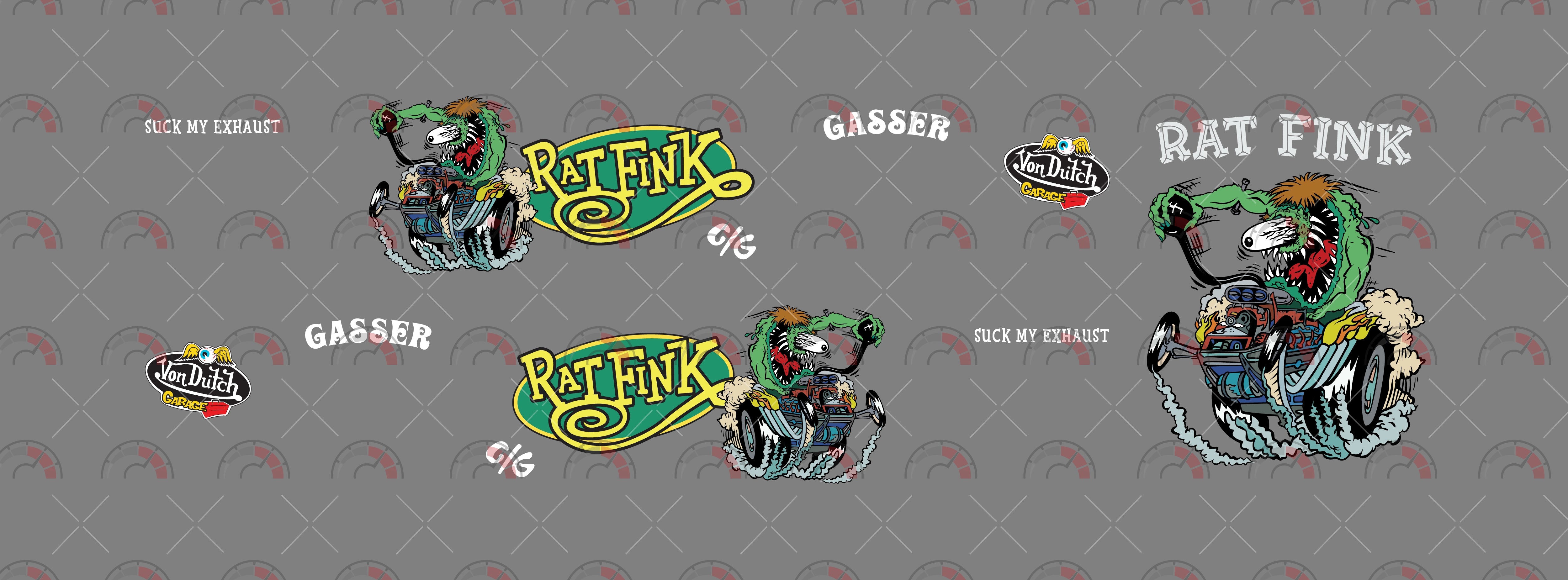 One Eye Racer Fink Toy car Decals