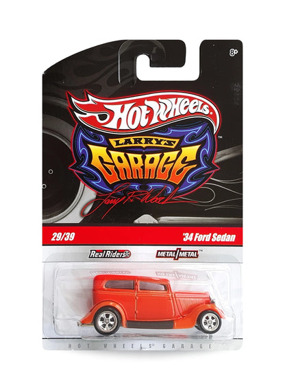 Hot Wheels Garage 2010 '34 Ford Sedan 1:64 – Orange