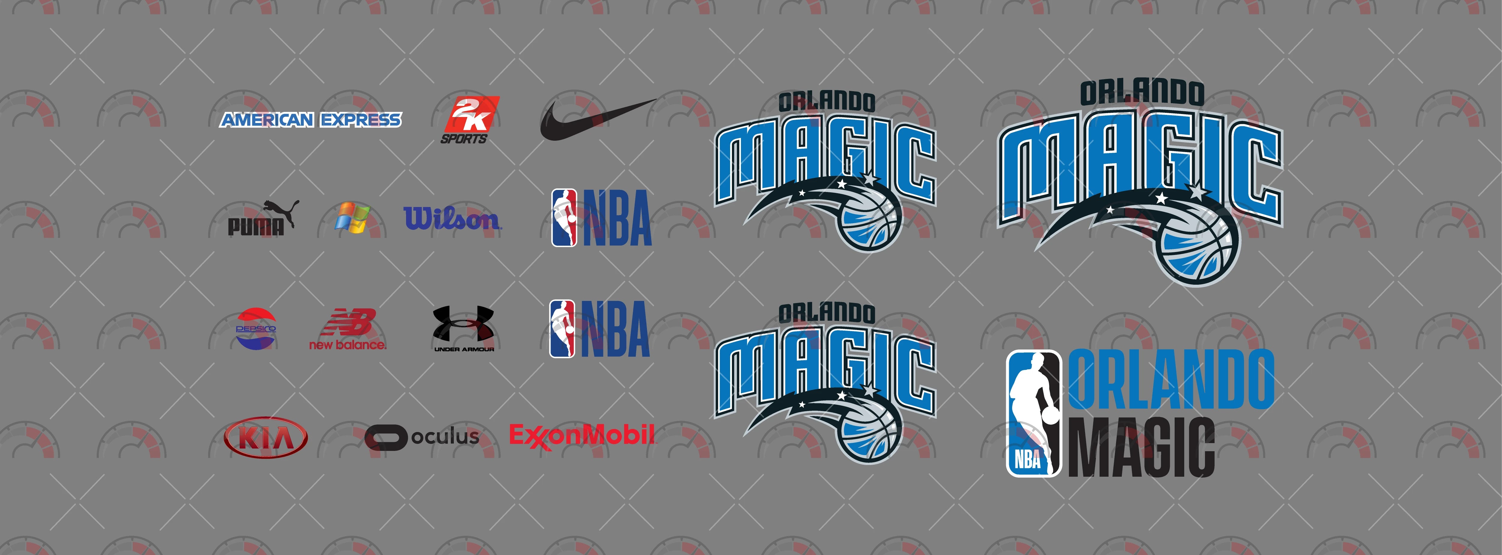 Orlando Magic Design Toy Car Sticker