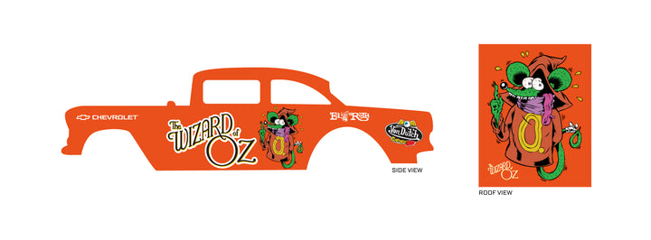 Oz Fink Toy car Decals