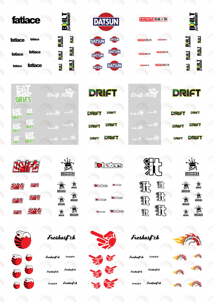 Fatlace Vehicle Decals 