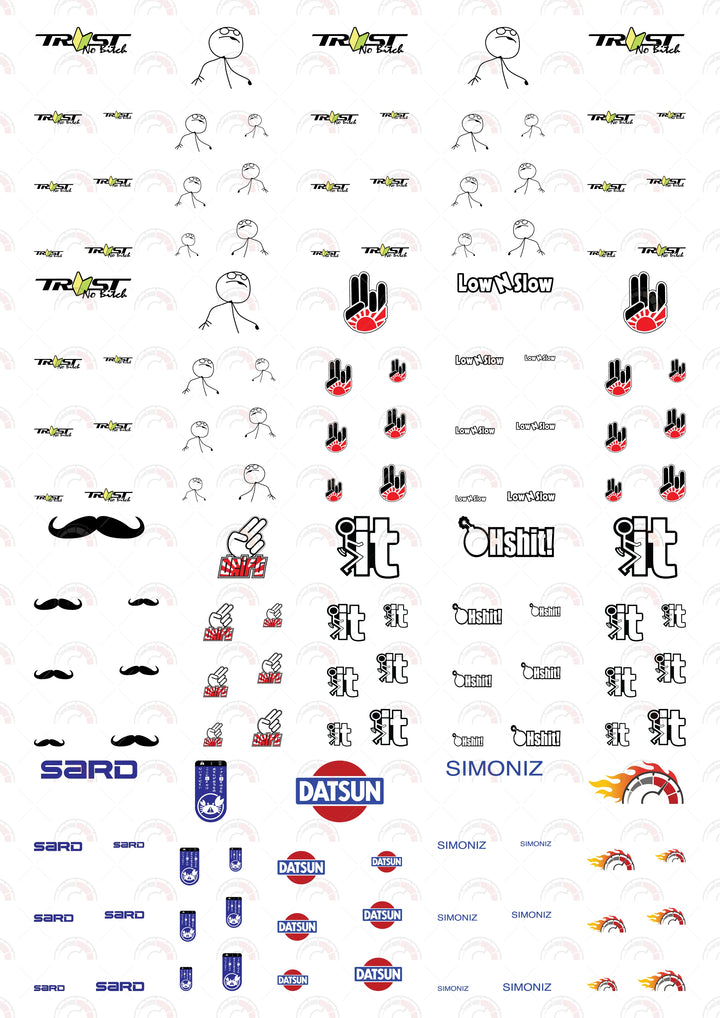 Like a Boss Custom Car Decals