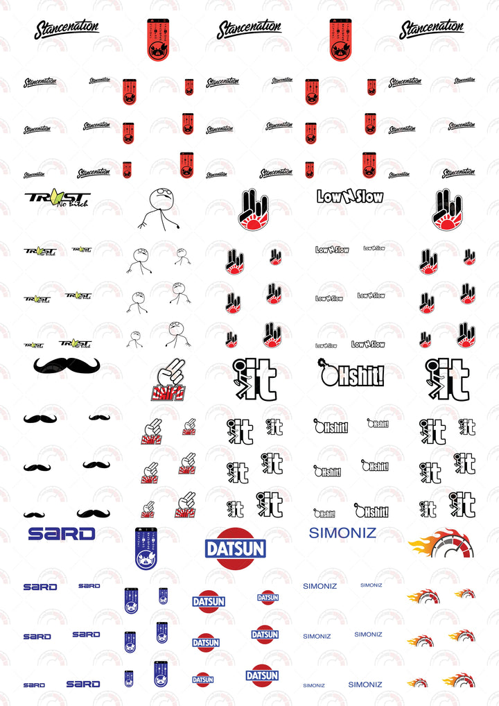 Stancenation Play Vehicle Decals