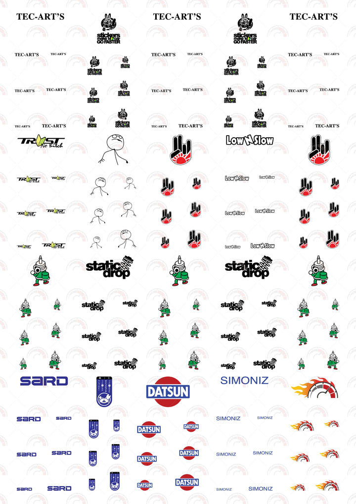 Tec-Art's Play Vehicle Decals