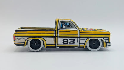 Fathur Rohim Custom Sharpie Pen Art 83 Chevy Silverado