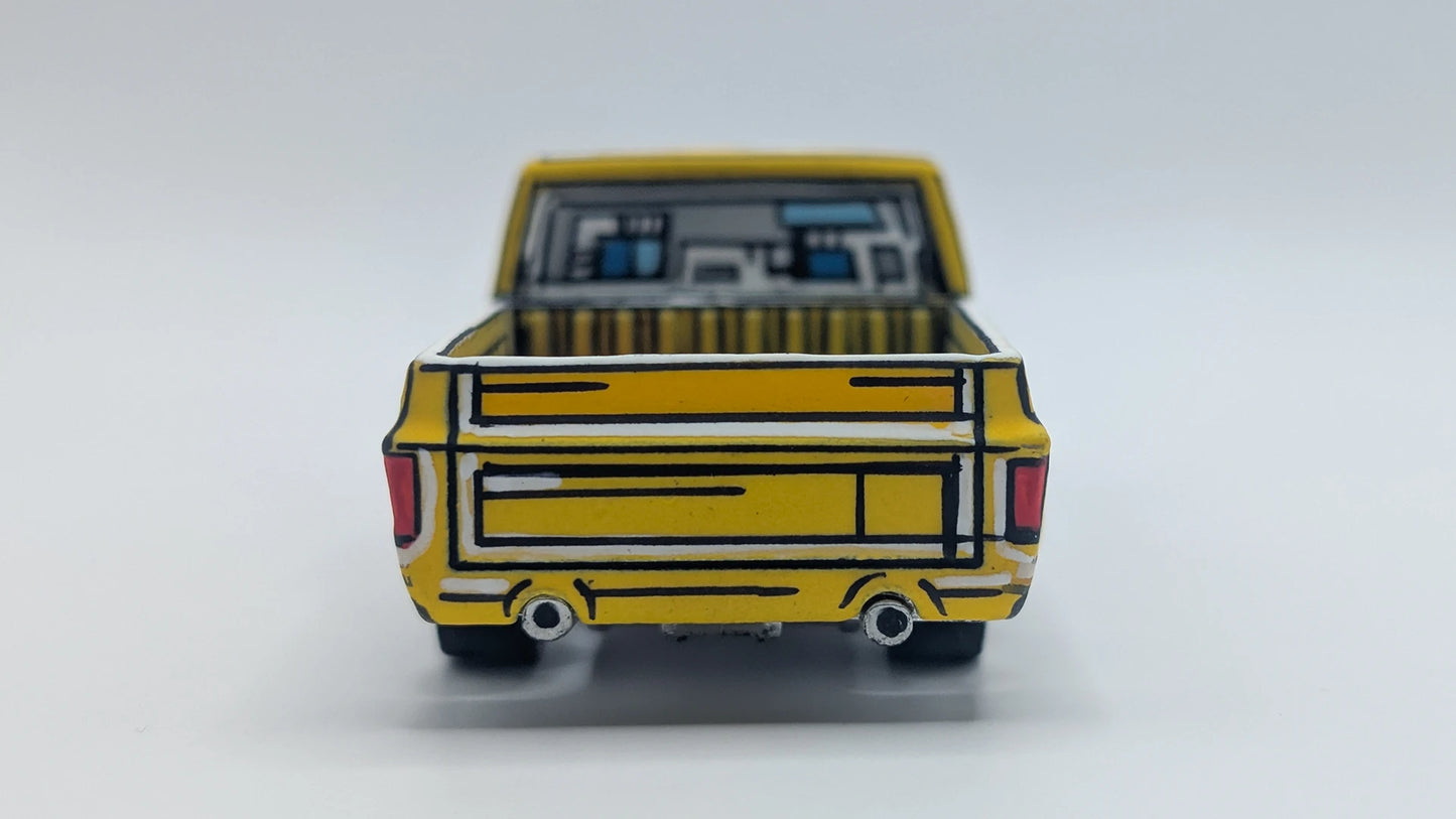 Fathur Rohim Custom Sharpie Pen Art 83 Chevy Silverado