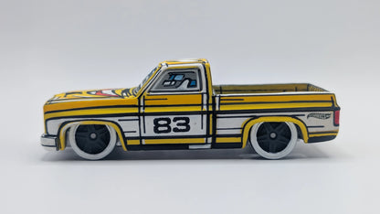 Fathur Rohim Custom Sharpie Pen Art 83 Chevy Silverado