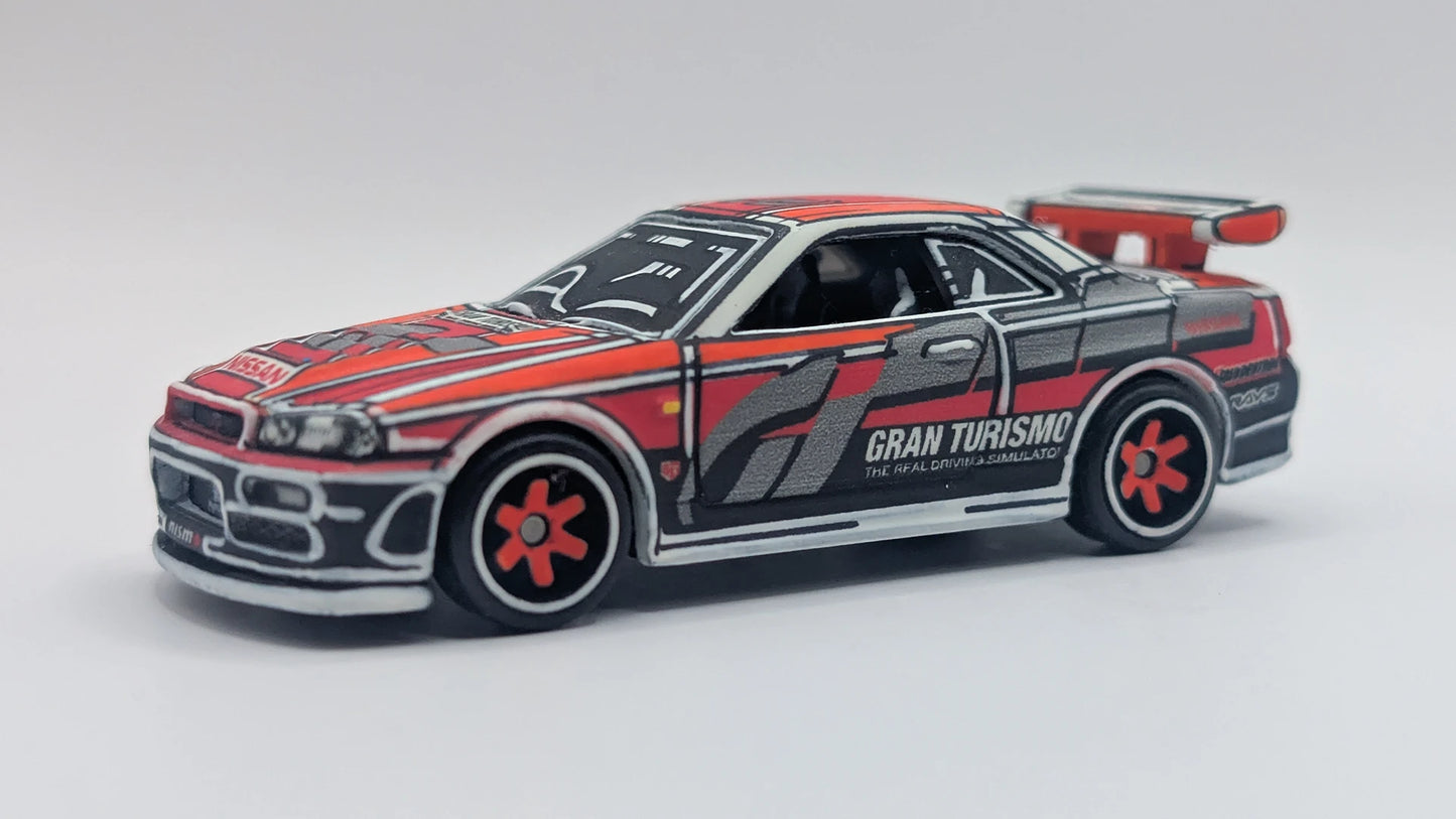 Fathur Rohim Custom Gran Turismo Nissan Skyline GT-R R34