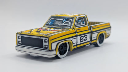 Fathur Rohim Custom Sharpie Pen Art 83 Chevy Silverado