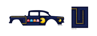 Pacman Toy car Decals