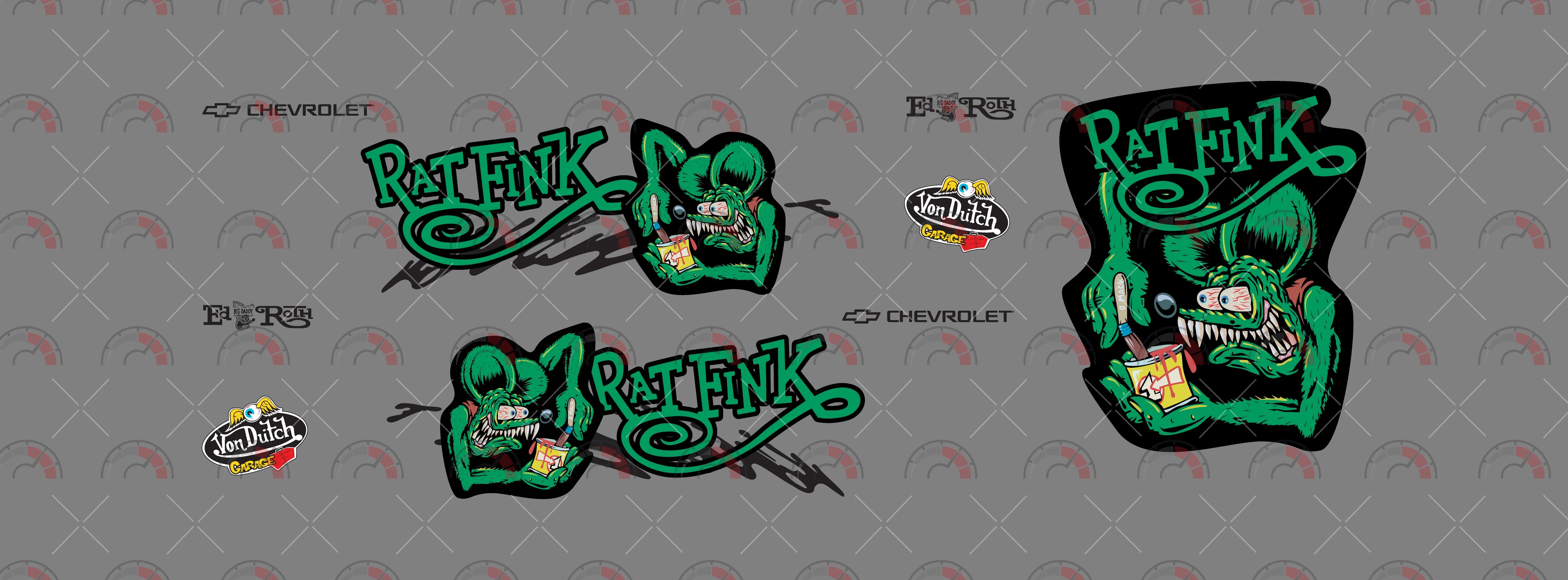 Painting Fink Toy car Decals