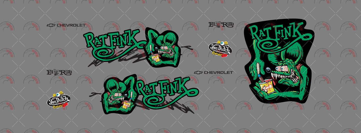Painting Fink Toy car Decals