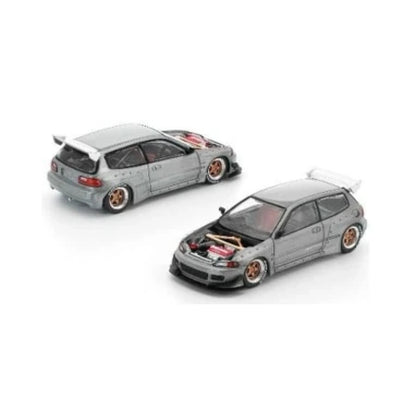 Pandem Civic EG6 - Chase Raw Metal