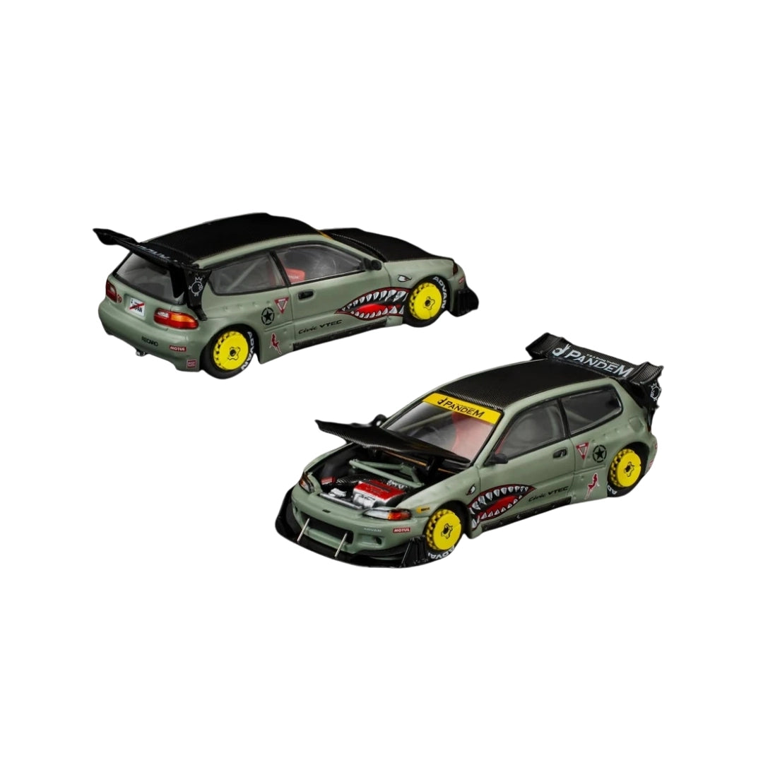 Pandem EG6 - Sharkmouth Dark Green