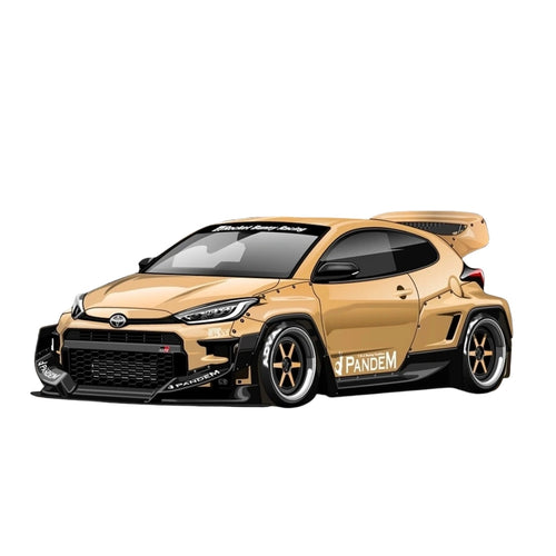 Pandem GR Yaris SGTV Taiwan Special Edition Satin Gold