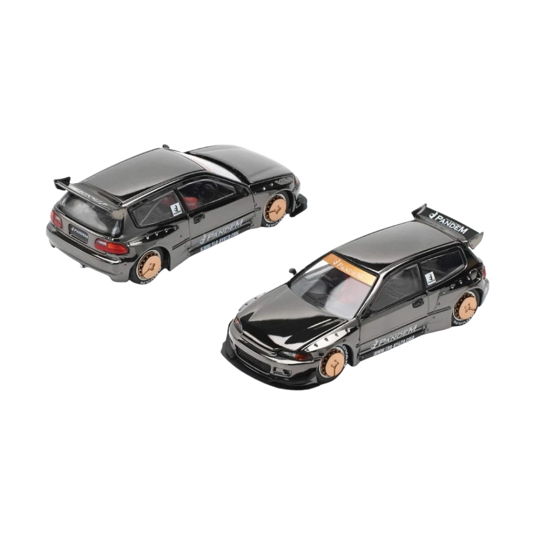 Pandem Honda Civic EG6 - Dark Chrome