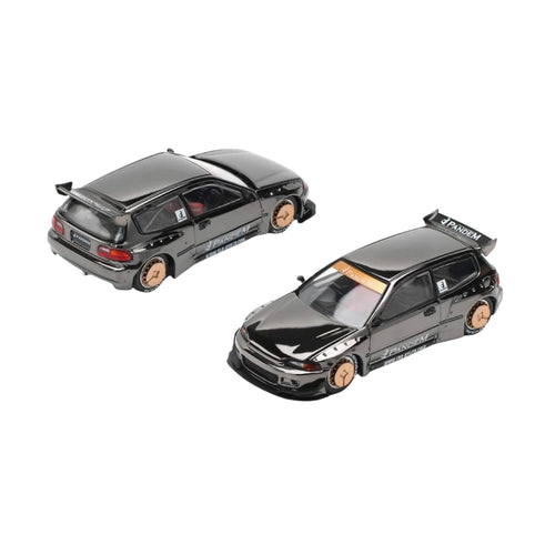 Pandem Honda Civic EG6 - Dark Chrome