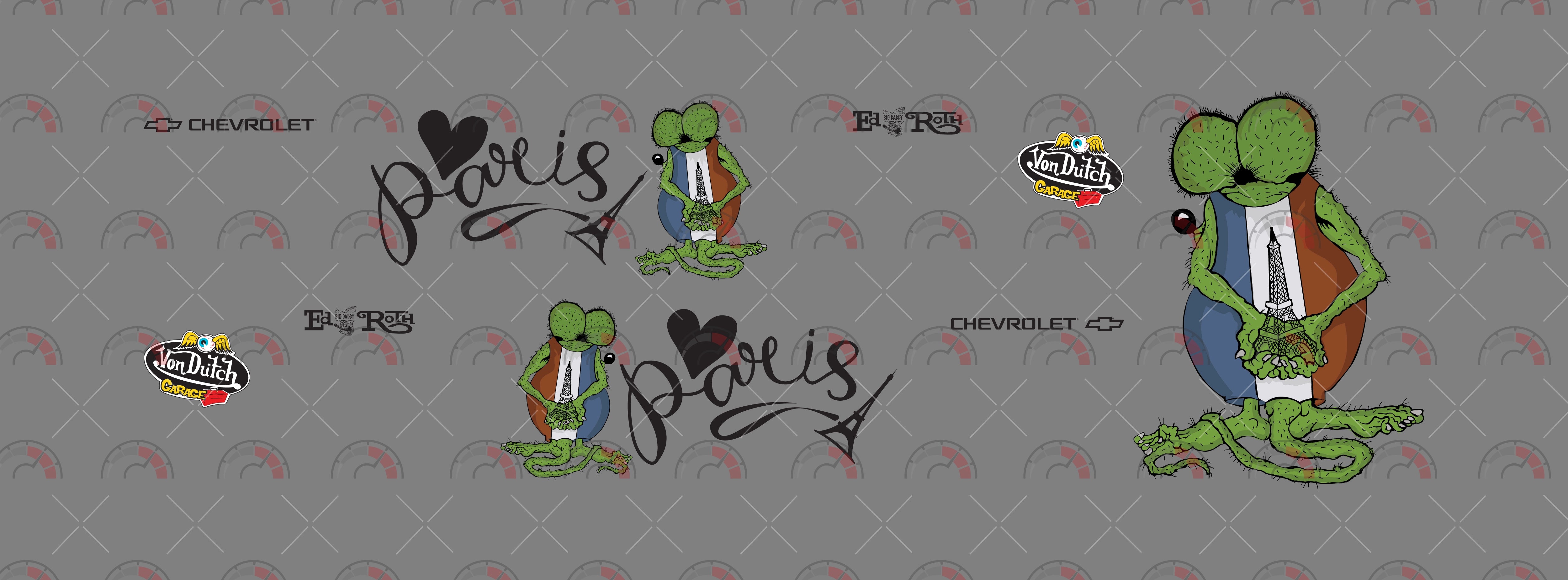 Paris Fink Play Vehicle Decals
