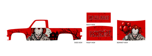 Pennywise - 1:64 Diecast Decal